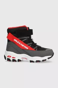 D LITES детская зимняя обувь Skechers, серый