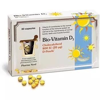 D-Pearls 20 мкг 120 капсул, Pharma Nord