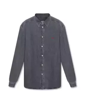 D Просто джинсовая рубашка Diesel, серый