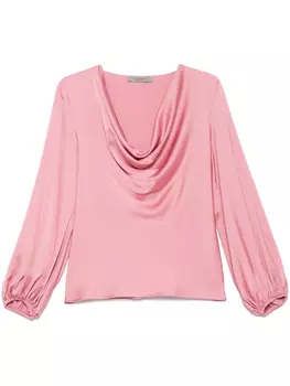 D.Внешняя атласная блузка D.Exterior, розовый