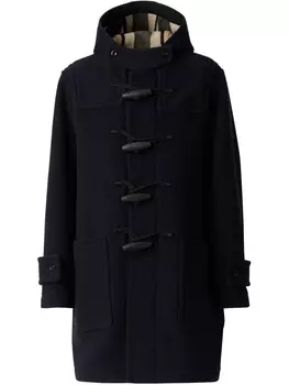 Дафлкот с клетчатой подкладкой Burberry, синий