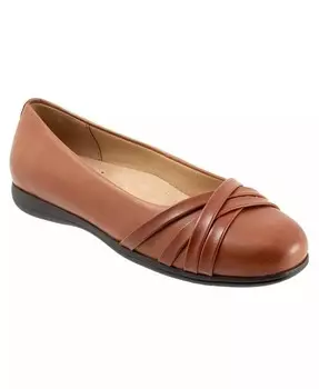 Дафна Туфли на плоской подошве Trotters, коричневый