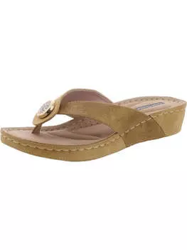 Dafni женские туфли на танкетке без застежек на платформе Good Choice, желтый