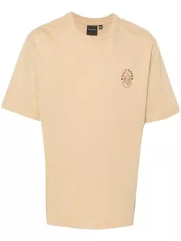 Daily Paper футболка с логотипом, нейтральный цвет