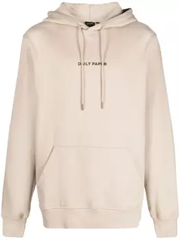 Daily Paper худи с логотипом, нейтральный цвет