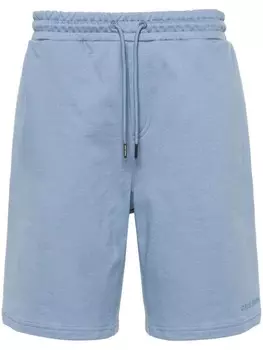 Daily Paper шорты R-Type из джерси, синий