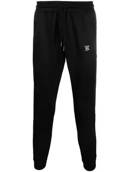 Daily Paper спортивные брюки с логотипом, черный