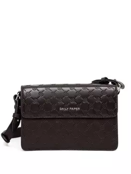 Daily Paper сумка на плечо Meru Repatch, коричневый