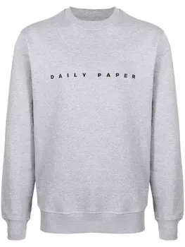 Daily Paper толстовка с логотипом, серый