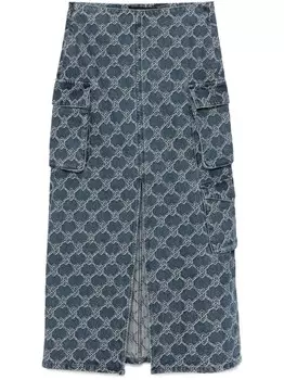 Daily Paper юбка макси Zora, синий