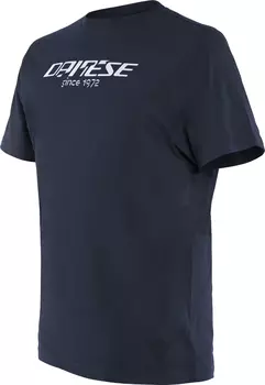 Футболка Dainese Paddock Long, синий/белый