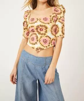 Дайте мне больше топа цвета слоновой кости Free People