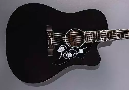 Дэйв Мастейн, автор песен - черное дерево Gibson Dave Mustaine Songwriter -