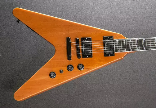 Дэйв Мастейн Flying V EXP - Antique Natural Gibson Dave Mustaine Flying V EXP -