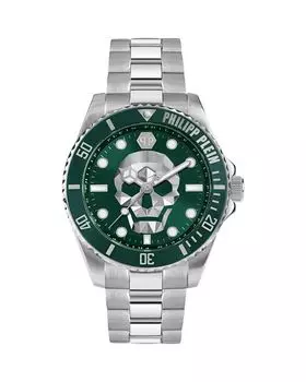 Дайверские часы $kull, 44 мм PHILIPP PLEIN, цвет Green