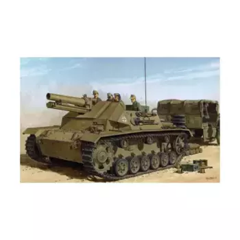 ДАК 15см sIG33 на танке Fgst.Pz.III, Dragon Models - '39 to '45 Series - Germany (1:35)