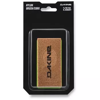 Dakine нейлоновая/пробковая щетка для настройки, зеленый