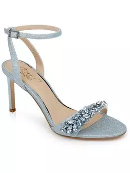 Dallyce Женские туфли-лодочки на каблуках Slingback Jewel Badgley Mischka, голубой