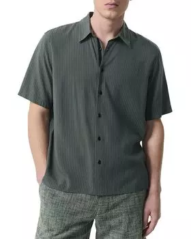 Далтон Добби Рубашка на пуговицах rag & bone, серый