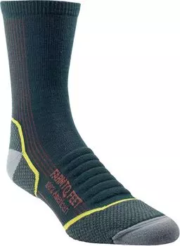 Дамасские носки Farm To Feet 3/4 с полной подушечкой для экипажа, зеленый