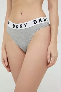 Дэнги стринги DKNY, серый