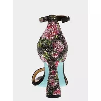 Дэни Черный/розовый Цветочный Betsey Johnson