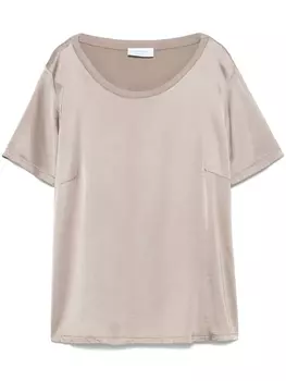 Daniele Fiesoli атласная футболка, серый