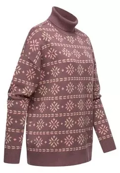 Danika Органический свитер с воротником стойкой Ragweartm, цвет Wine Red