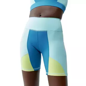 Darana Born Living Женские шорты для йоги Born Living Yoga, синий/желтый