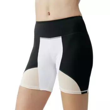 Darana Born Living Женские шорты для йоги Born Living Yoga, черный/белый