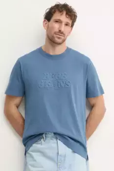 DARIUS TEE хлопковая футболка Pepe Jeans, синий