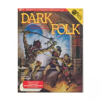 Dark Folk, Roleaids - Monsters & Fantasy Races, мягкая обложка