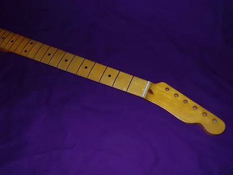 Dark Jumbo Fret Relic Fat C Vintage Telecaster Allparts Fender Licensed Кленовый гриф Fender Licensed Telecaster neck