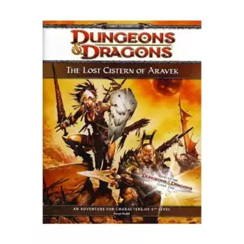 Dark Sun - The Lost Cistern of Aravek (Worldwide Game Day 2010), Dungeons & Dragons (4th Edition) - D&D Encounters, Worldwide Gameday, & Other Promotional Items, мягкая обложка