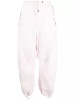 DARKPARK брюки с кулиской и низким шаговым швом, розовый