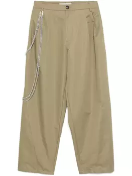 DARKPARK широкие брюки Phebe, зеленый