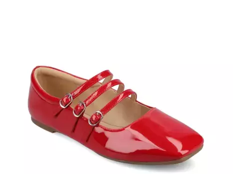 Darlin Балетки Journee, Red Patent