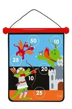 Дартс Magnetic Knight and Castle, аркадная игра, Scratch