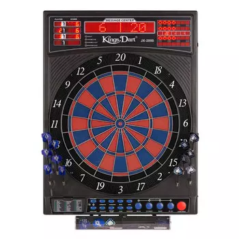 Дартс-машина Karella Premium Silver, черный/красный/синий