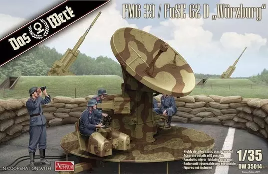 Das Werk 35014 FMG 39 / FuSE 62 D "Вюрцбург" 1/35 Inna marka