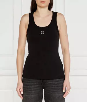 Датамия футболки Slim fit Hugo, черный
