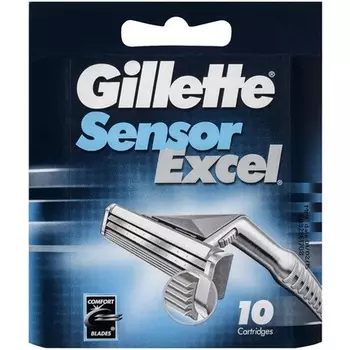 Датчик Excel, 10 лезвий, Gillette