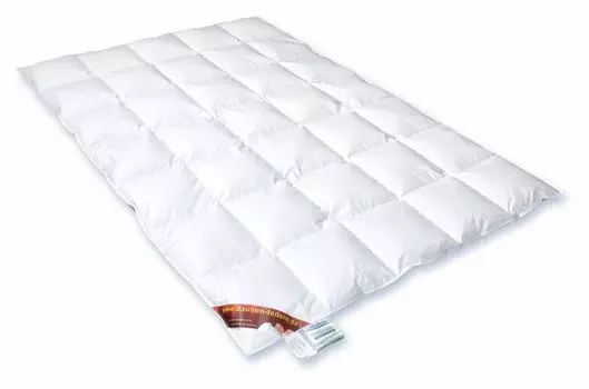 Daunen-federn.de летнее пуховое одеяло 135х200 100% гусиный пух - Германия, высокое качество