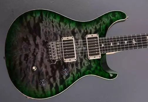Dave's Guitar Shop Milwaukee 5th Anniversary CE-24 - Faded Grey Black Green Burst PRS