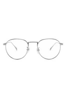 David Beckham очки в круглой оправе, серебристый