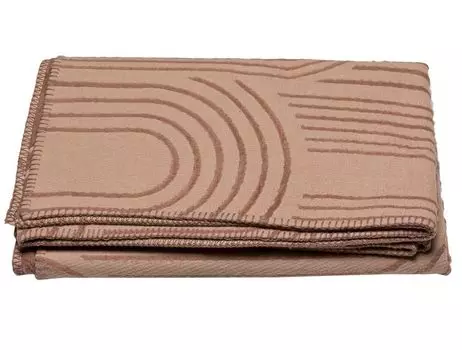 David Fussenegger Deco Одеяло "Bows" 130 x 200 см Noisette - коричневый