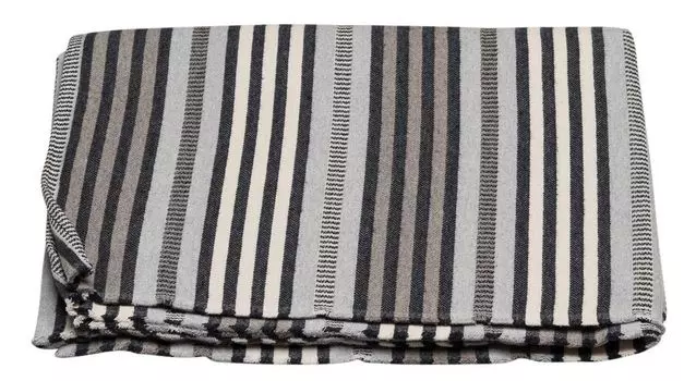 David Fussenegger Одеяло-кровать для дивана Nova 'Stripes' 145 x 220 см Войлок - Серый