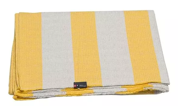 David Fussenegger Одеяло Mare 'block Stripes' 140 x 200 см желтое, желтый