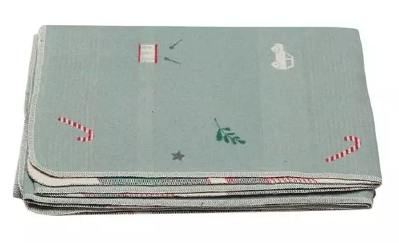 David Fussenegger Silvretta Одеяло 'Toys allover' 140 х 200 см светло-зеленый