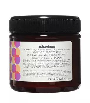 Davines, Alchemic System Copper, кондиционер для усиления цвета медных волос, 250 мл